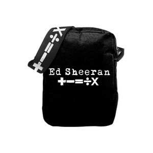 RockSax - Umhängetasche "Symbols Pattern", Ed Sheeran RA297 (Einheitsgröße) (Schwarz)