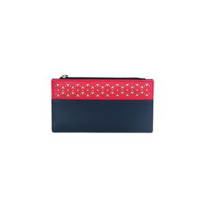 Eastern Counties Leather - "Karlie" Kontrast Brieftasche für Damen EL354 (One size) (Marineblau/Pink)