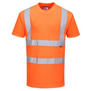 Portwest RT23 Warnschutz-T-Shirt, RIS Orange Gr. XXXL