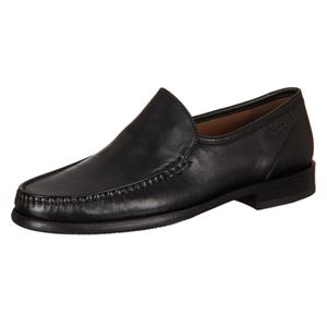 Sioux Carol Protektorsohle W-G Herren Slipper in Schwarz, Größe 7.5