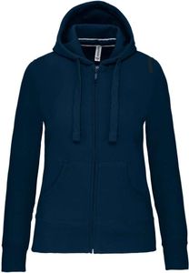Kariban Uni Sweatjacke Kapuzenjacke Kapuzenpullover Strickjacke, Größe:M, Farbe:Navy Blau