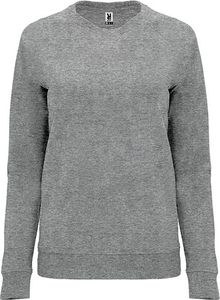 Roly SU1111 | Damen Annapurna Sweatshirt, Slub Garn - Farbe: 58 Heather Grey - Größe: M