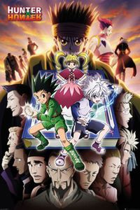 Hunter X Hunter - Book Key Art - Manga Anime - Poster - 61x91,5 cm