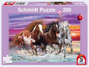Puzzle 200T Wildes Pferde Trio