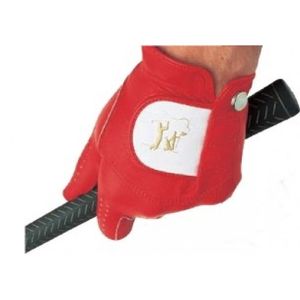 Carta Sport - Rechtshänder Golf-Handschuh, Leder CS122 (7) (Rot)