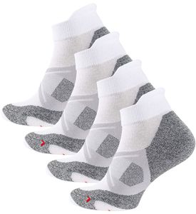 Stark Soul® Sneaker Sport Socks 2 Paar, Uni 35-38 weiß