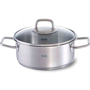 Fissler Viseo 20cm 084-127-20-001/0 Bratentopf, Edelstahl, 20 cm