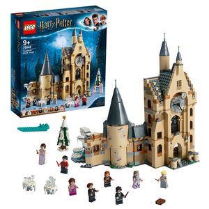 LEGO 75948 Harry Potter Schloss Hogwarts Uhrenturm Spielzeug kompatibel mit der Großen Halle und der Peitschenden Weide Sets