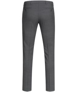 Greiff Corporate Wear Modern WITH 37.5® Herren Anzughose Slim Fit Polyester/Schurwollmix Stretch ® Schwarz PINPOINT 46