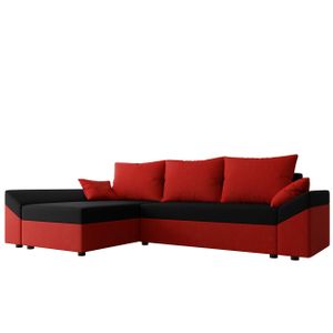Mirjan24 Ecksofa Dante L, Eckcouch, Couch mit Bettkasten und Schlaffunktion, L-Form, Wohnzimmer (Farbe: Alova 46 + Alova 04) Mirjan24 Ecksofa Dante L, Eckcouch, Couch mit Bettkasten und Schlaffunktion, L-Form, Wohnzimmer (Farbe: Alova 46 + Alova 04)