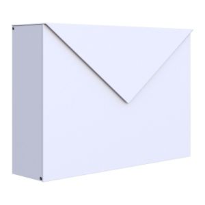 Briefkasten Letter Weiß
