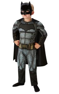 Batman Kostüm Deluxe für Kinder, Größe:9 - 10 Jahre