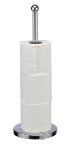 Držiak na 4 rolky toaletného papiera - nerezová oceľ