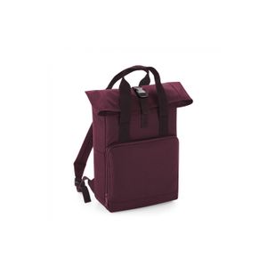 Rucksack Twin Handle Roll-Top Backpack - 28 x 38 x 12 cm - Farbe: Burgundy - Größe: 28 x 38 x 12 cm