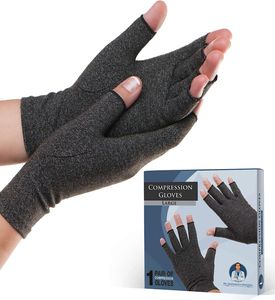 Original Anti-Arthritis-Handschuhe ， Hitze und Kompression bei rheumatoider Arthritis und Osteoarthritis Schmerzlinderung ， Männer & Frauen