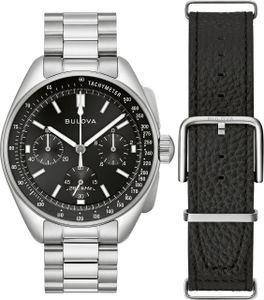 Bulova 96K111 Herrenuhr Lunar Pilot Chronograph Special Set 44mm 5ATM