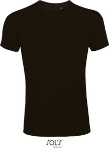 SOLs 00580 | Imperial Fit Herren T-Shirt - Farbe: Deep Black - Größe: M