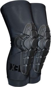 G-Form Pro-X3 Mountain Bike Knee Guards - flexible Knieschützer, Farbe:mattschwarz, Größe:XL