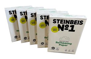 Steinbeis No 1 - Classic White 80g/m² DIN-A4 2500 Blatt 100% Recycling
