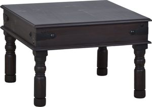 MiaMöbel Couchtisch Colombo 80x80 cm Kolonialstil Massivholz Pinie Walnuss