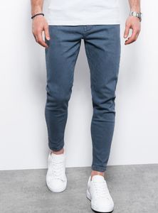 Ombre - Herren P1058 Colored Skinny Jeans NAVY L