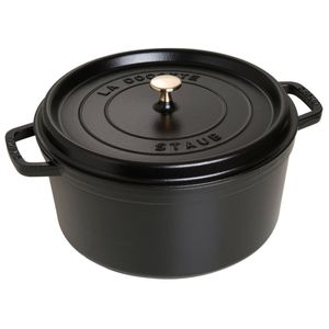 STAUB Bräter Cocotte 8,35l Ø30cm schwarz