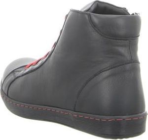 Andrea Conti Damen Stiefeletten Schwarz Glattleder Größe: 41