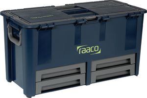 Raaco Werkzeugkoffer Compact 62 mit 10 Einsätzen 136624