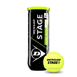 Dunlop Tennisbälle Stage 1 Dose Grün