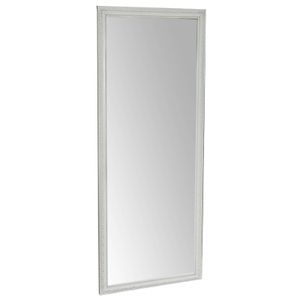 Lange wandspiegel 180x72x3 cm, Wandspiegel groß mit Holzrahmen, Ganzkörperspiegel, Weiß