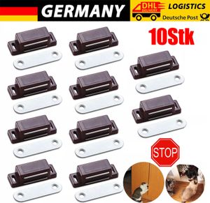 10Stk Extrem Stark Magnetschnäpper Schrank Türmagnet Möbelmagnet Magnetverschluß
