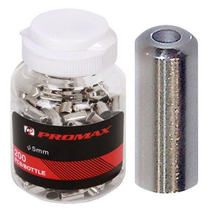 Promax Endkappen für Bremshülle 5 mm Stahl 200 Stück