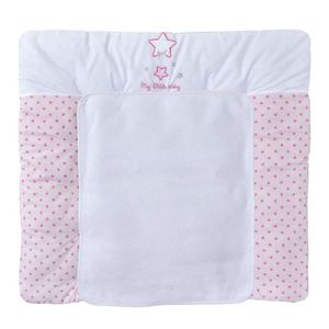 Baby-Delux Wickelauflage  70x75 inkl. abnehmbarer Frotteeauflage Magic Stars Rosa