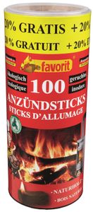 Favorit Ofenanzünder, Anzündesticks Sticks Grillanzünder Kaminanzünder 120 Stück