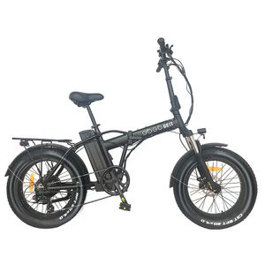 GOGOBEST GF300 E-Bike  mit 48V 12.5AH Lithium-Akku,  20zoll Elektrofahrrad, Shimano 7 Gang-Schaltung, Schwarz