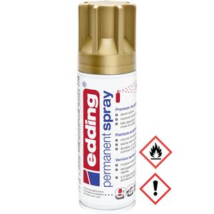edding Permanent Spray reichgold 200 ml Premium Acryllack edding Permanent Spray reichgold 200 ml Premium Acryllack