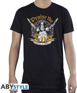 Dark Souls T-Shirt - Praise the Sun (schwarz) M