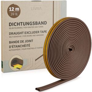 Dichtungsband Selbstklebend Wasserdicht Weiß 12m Dichtband Selbstklebend - Braun