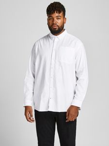 Plus Size Hemd Übergrößen Basic Langarm Shirt Business JJEOXFORD |