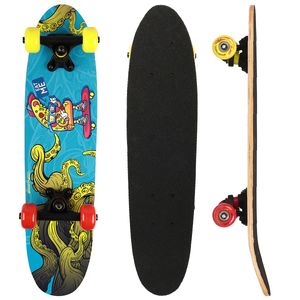 Skateboard Kinder - Mini Skateboard mit Kugellager für Jugend. Aus Holz gemacht. Moderne Grafiken. Sportgeräte für die Jüngsten