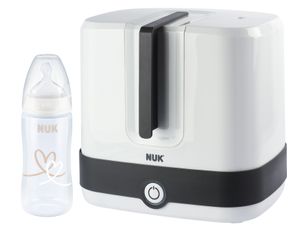 NUK Dampf-Sterilisator Vario Express +  FC Plus Babyflasche