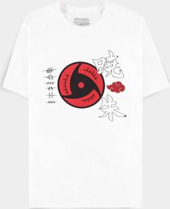 Naruto Shippuden - Symboly Akatsuki Pánské tričko s krátkým rukávem Naruto Shippuden - Symboly Akatsuki Pánské tričko s krátkým rukávem