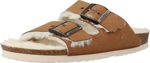 Genuins Hawaii Suede Camel Kunstleder Größe: 37 Schmal