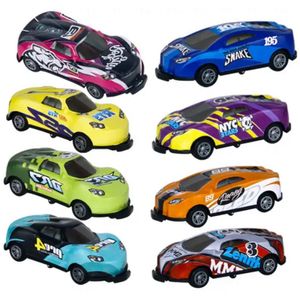 8 Stück Spielzeugautos, Jumping-Stunt-Auto Spielzeug, 360 ° drehbares Spielzeugauto