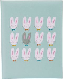Goldbuch Babytagebuch Cute bunnies blue 21x28 cm 44 illustrierte Seiten