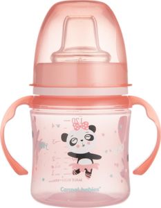 Canpol babies Kubek niekapek EasyStart - Panda - różowy