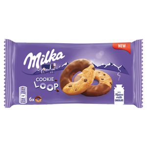 Milka Cookie Loops Schokostückchen 132 G (6 Stück)