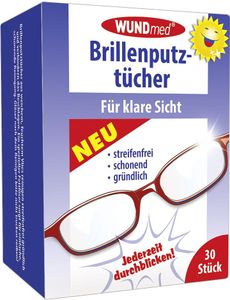Wundmed Brillenputztücher 30 Stück
