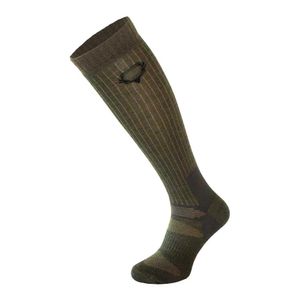 COMODO - Herren Damen Lang Jagdsocken aus Merinowolle, Wandersocken Kniestrümpfe