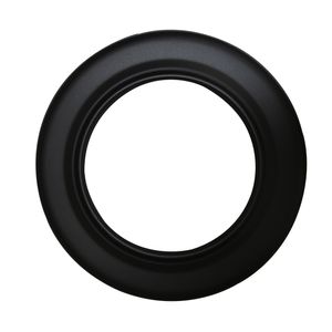 Rosette Senotherm schwarz 120 mm